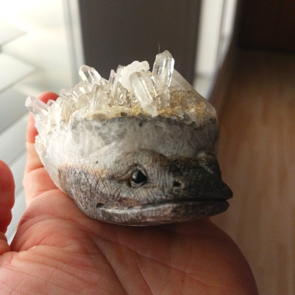 Smokey gray quartz, this is originally from Arkansas near Mount Ida. - Picture 3 of 16